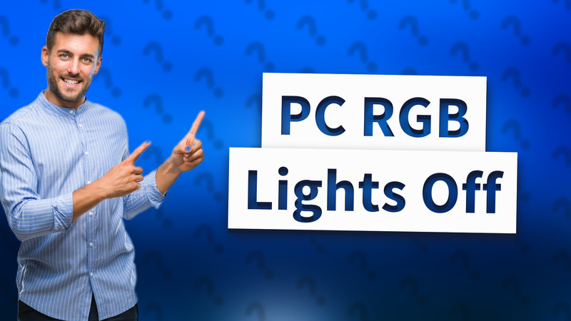 PC RGB Lights Off