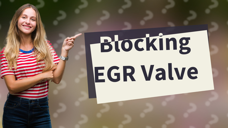 Blocking EGR Valve