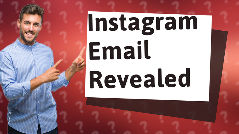 Instagram Email Revealed