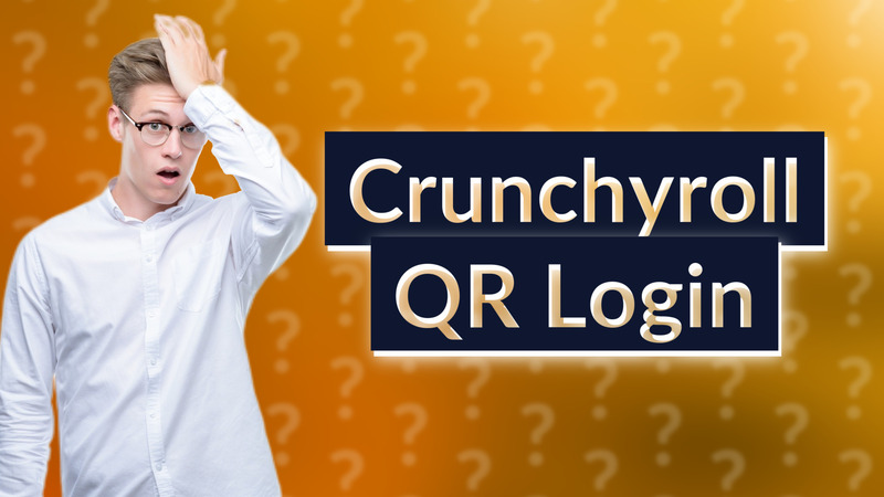 Crunchyroll QR Login