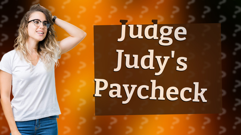 Judge Judy's Paycheck