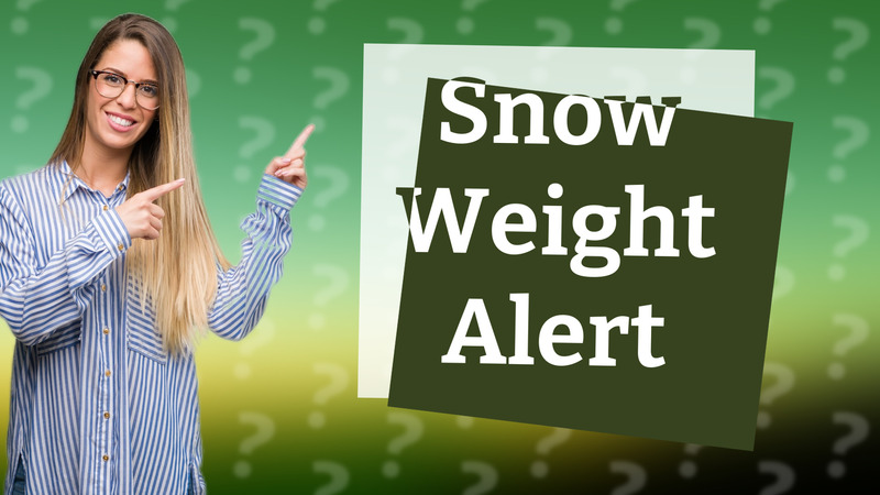 Snow Weight Alert
