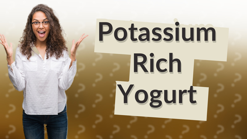Potassium Rich Yogurt