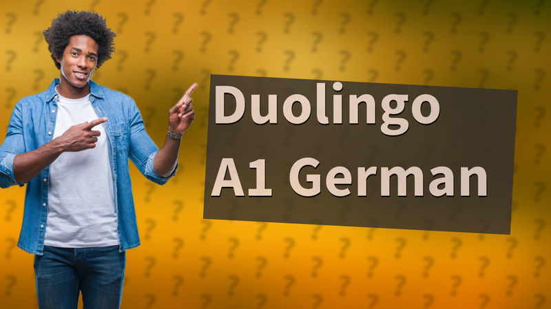 Duolingo A1 German