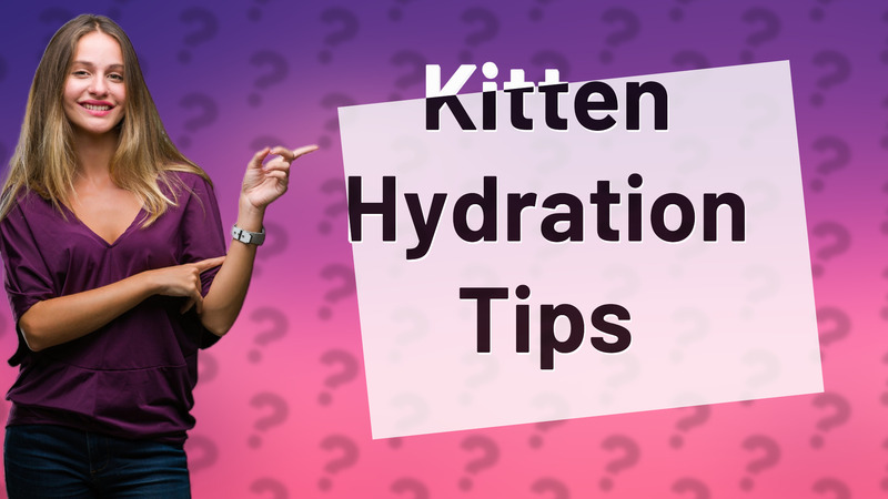 Kitten Hydration Tips