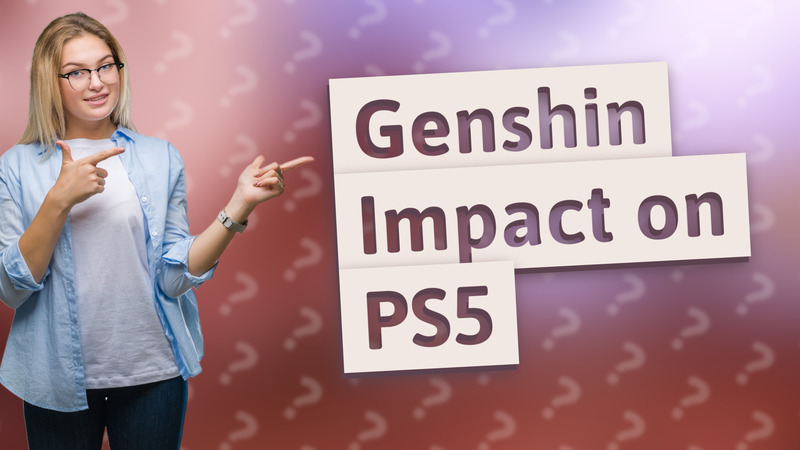Genshin Impact on PS5