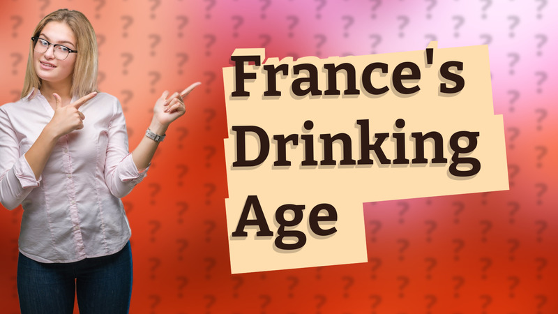 France's Drinking Age
