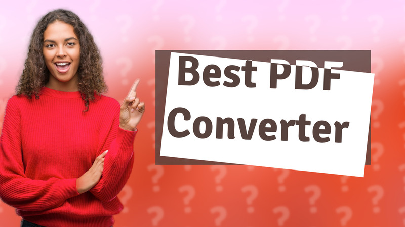 Best PDF Converter