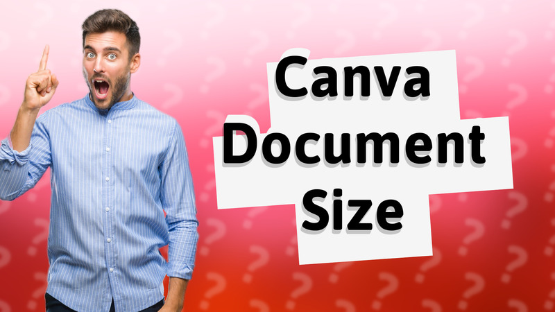 Canva Document Size