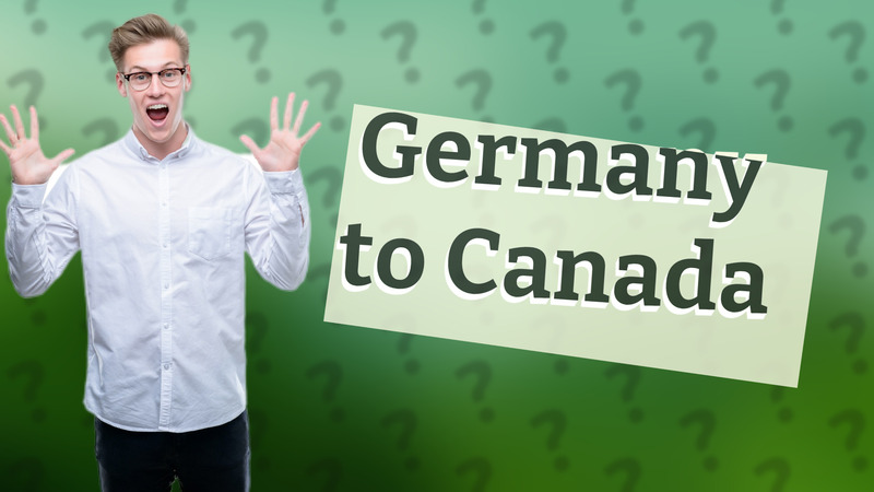 Germany to Canada