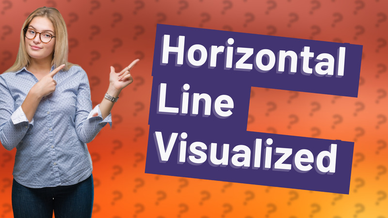 Horizontal Line Visualized