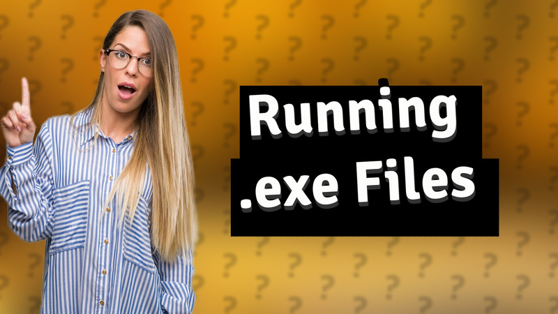 Running .exe Files