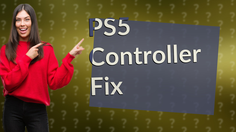 PS5 Controller Fix