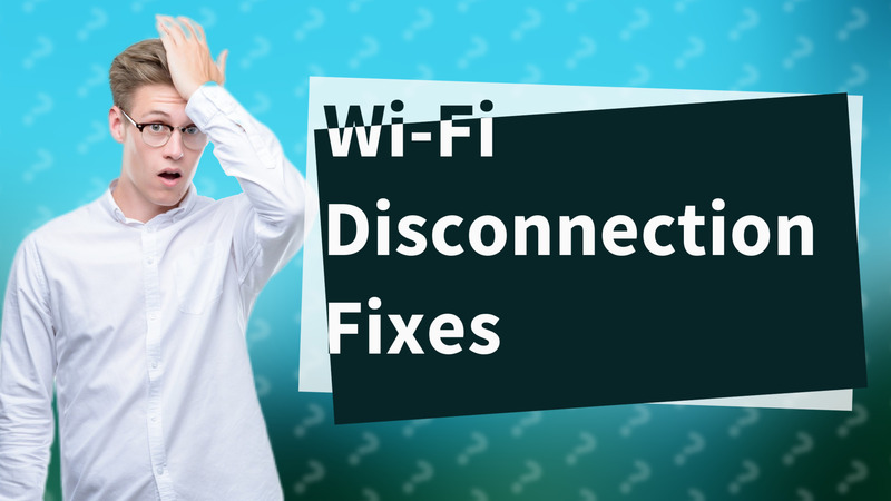 Wi-Fi Disconnection Fixes