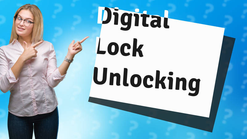 Digital Lock Unlocking