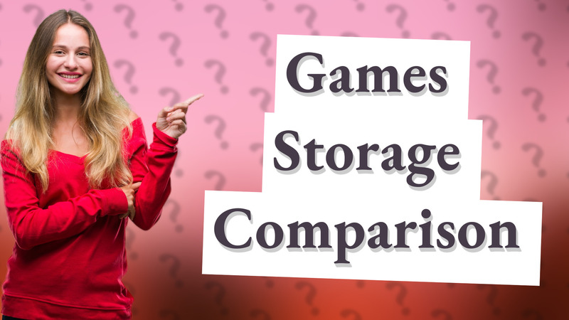 Games Storage Comparison