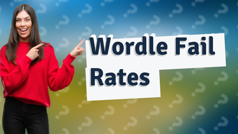 Wordle Fail Rates