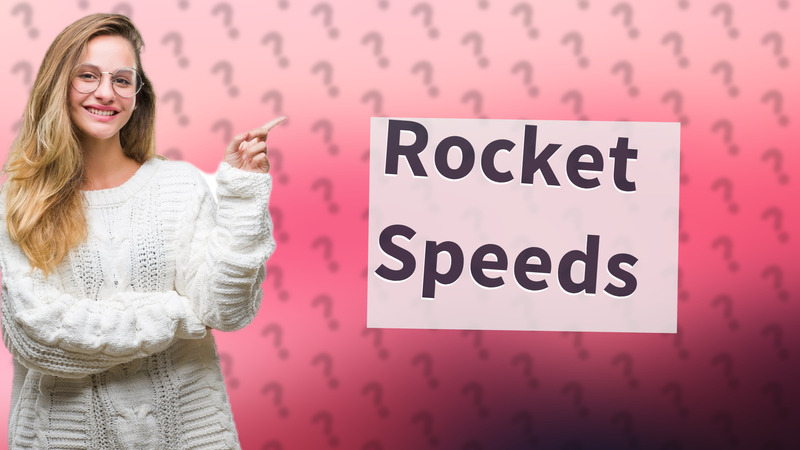 Rocket Speeds