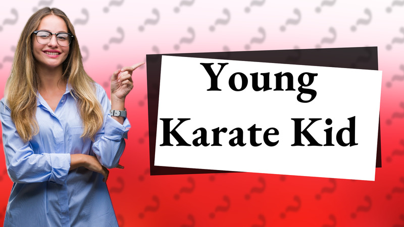 Young Karate Kid