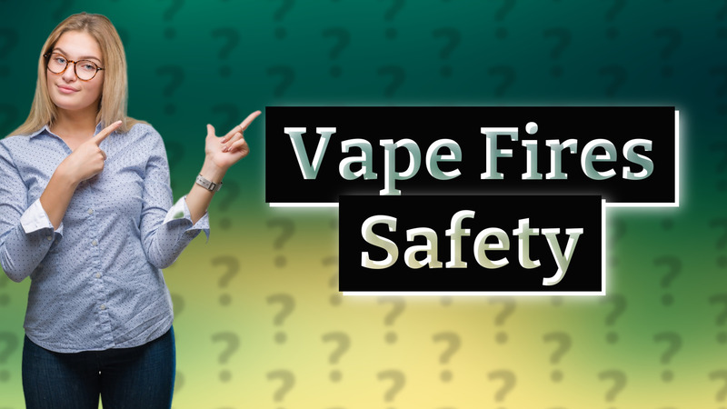 Vape Fires Safety