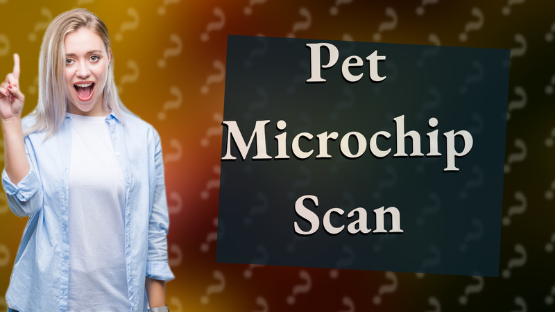 Pet Microchip Scan