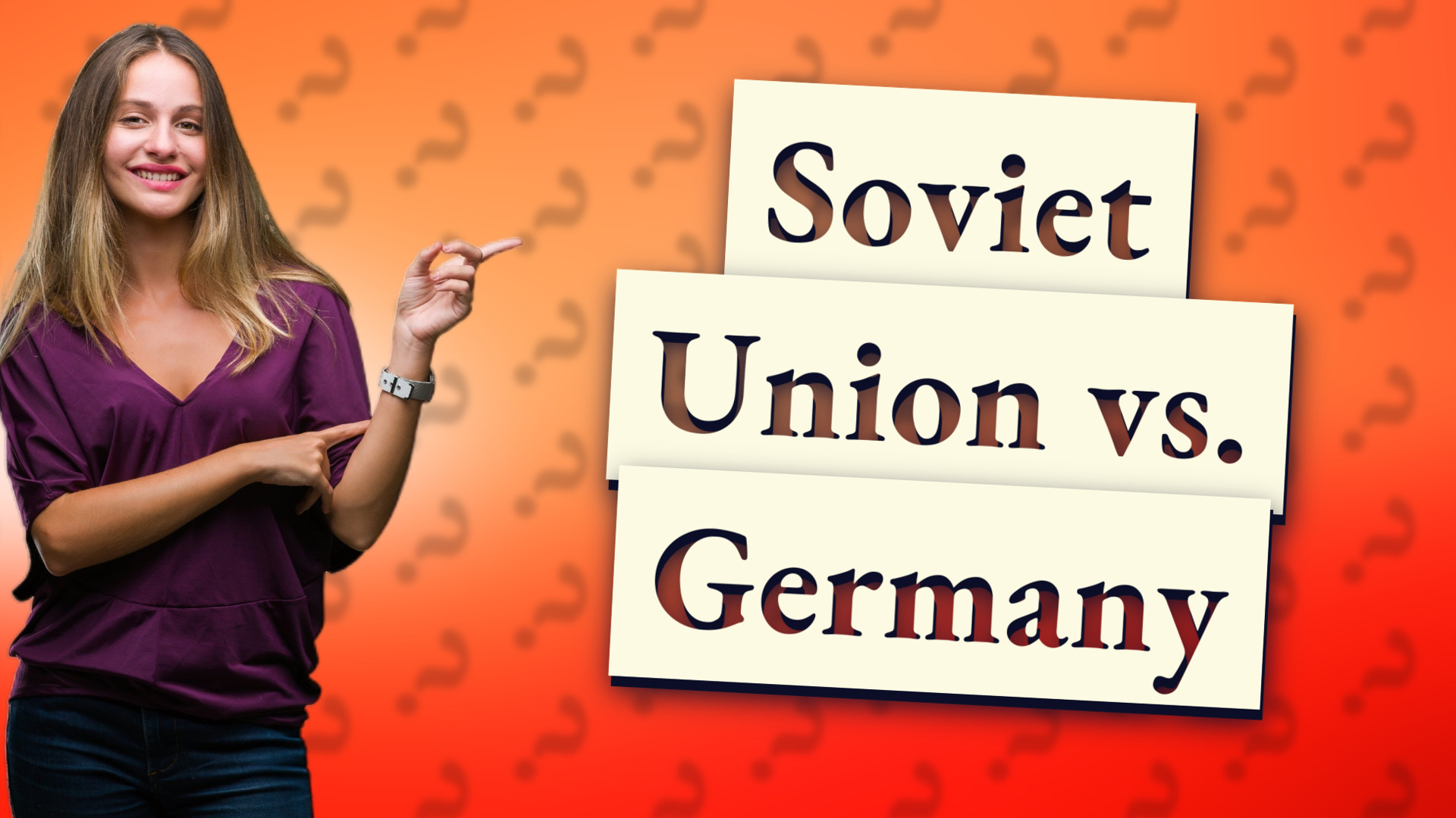 Soviet Union vs. Germany