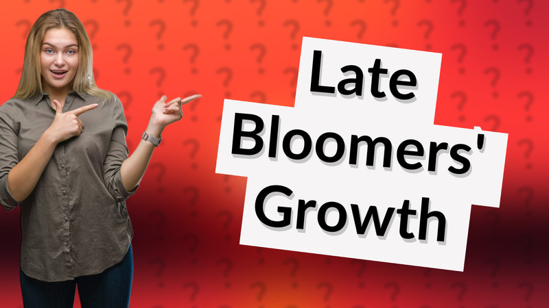 Late Bloomers' Growth