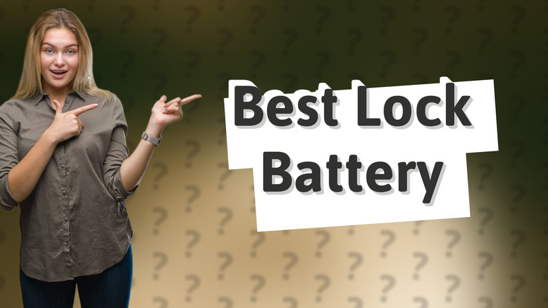 Best Lock Battery