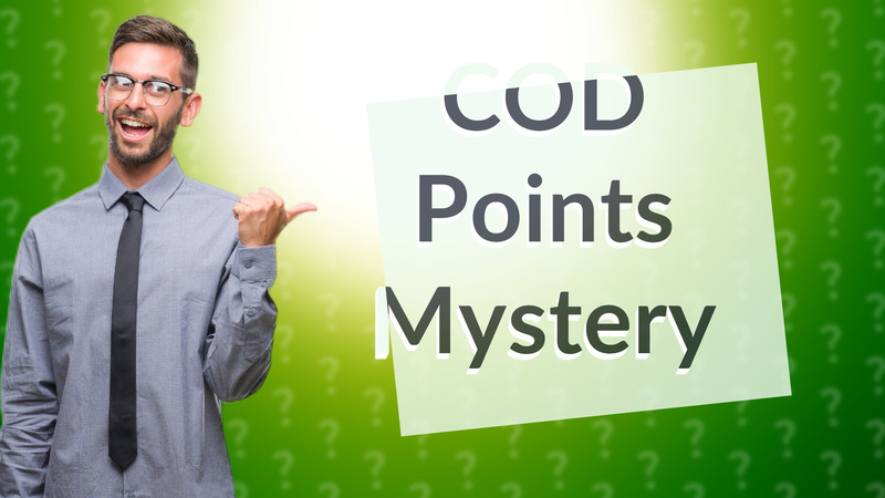 COD Points Mystery