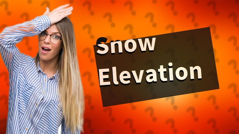 Snow Elevation