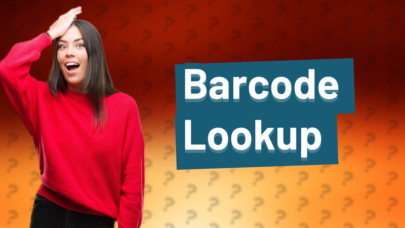 Barcode Lookup