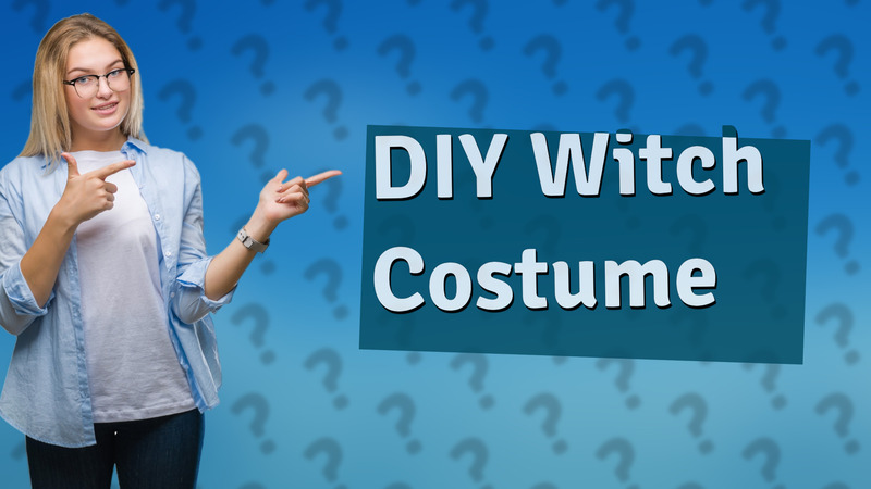 DIY Witch Costume