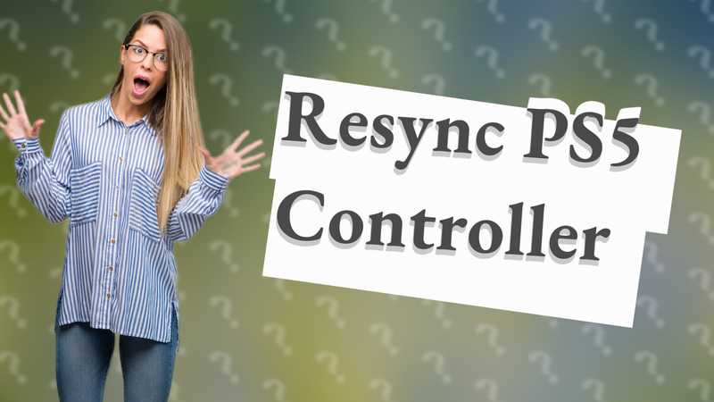 Resync PS5 Controller