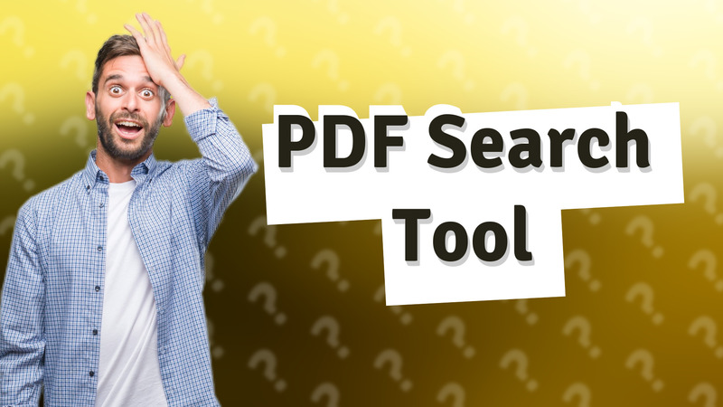 PDF Search Tool