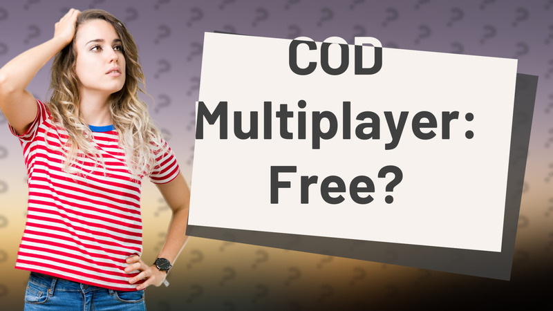 COD Multiplayer: Free?