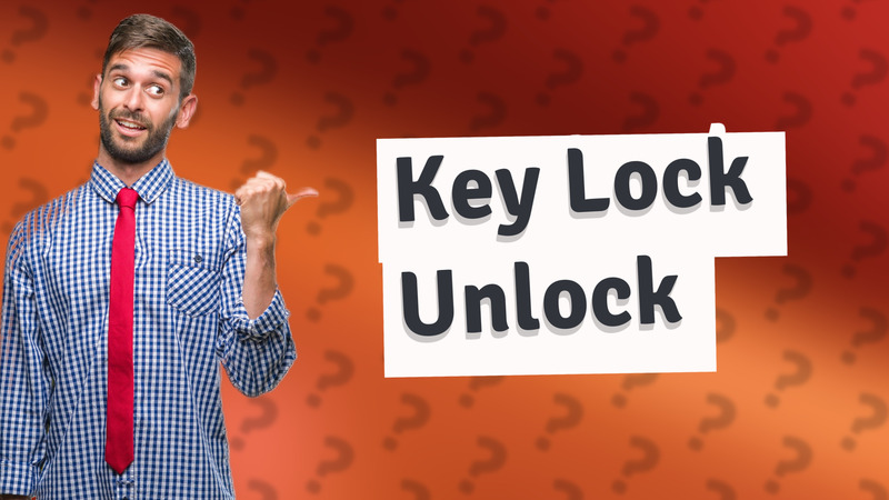 Key Lock Unlock