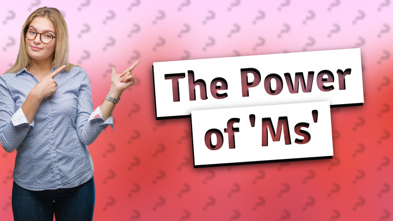 The Power of 'Ms'