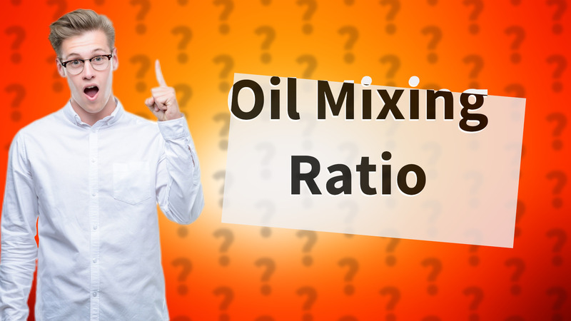 Oil Mixing Ratio