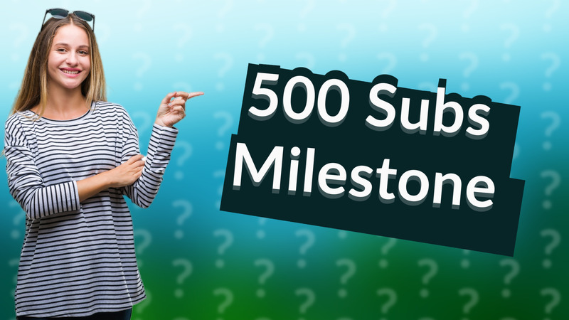 500 Subs Milestone