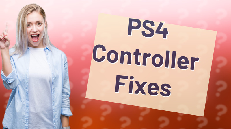 PS4 Controller Fixes