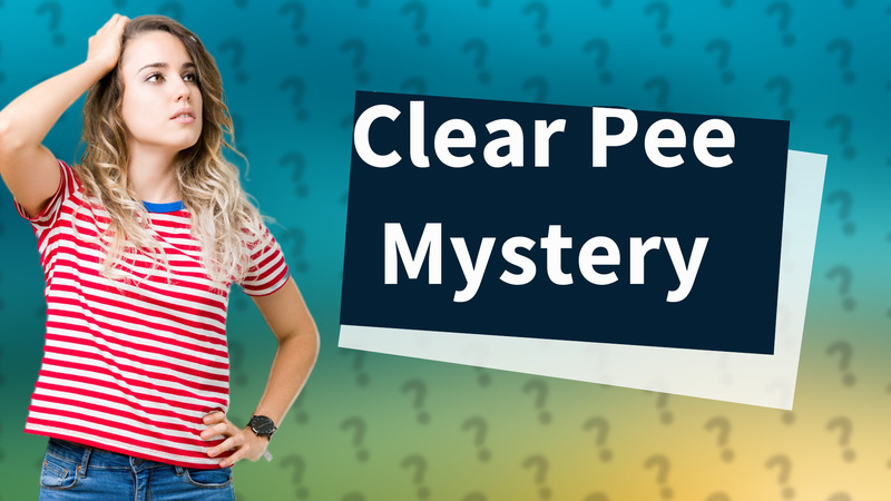 Clear Pee Mystery