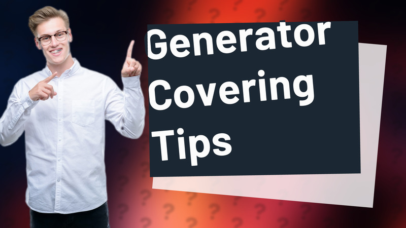 Generator Covering Tips