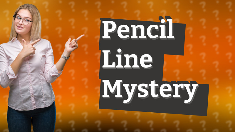 Pencil Line Mystery