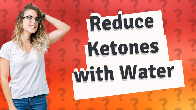 Reduce Ketones with Water