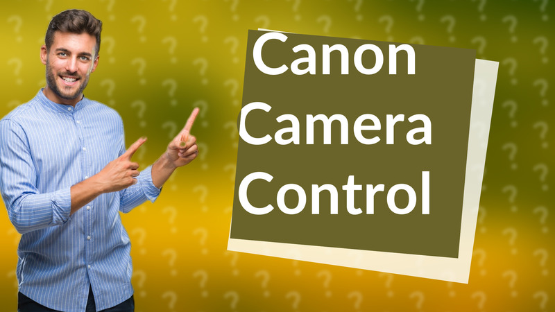 Canon Camera Control