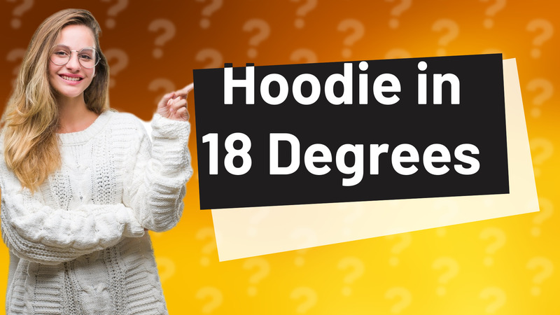 Hoodie in 18 Degrees