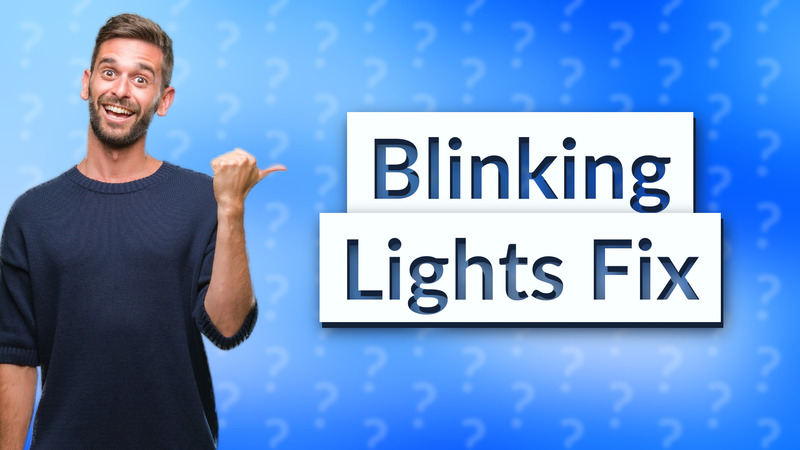 Blinking Lights Fix
