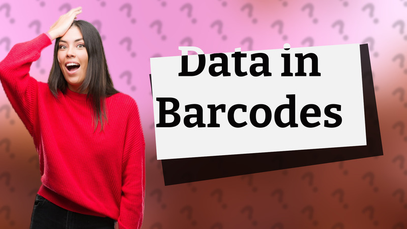 Data in Barcodes