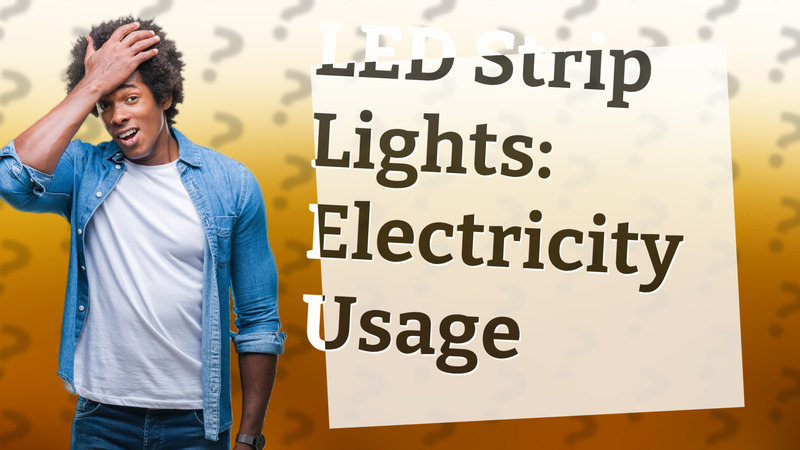 LED Strip Lights: Electricity Usage