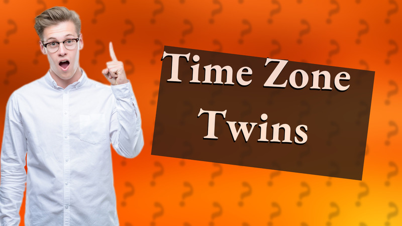 Time Zone Twins